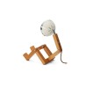 Lampe Mini Mr. Wattson Blanc Vintage