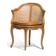 Fauteuil de bureau Mansart style Louis XV