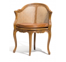 Fauteuil de bureau Mansart style Louis XV