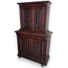 Carved cupboard.