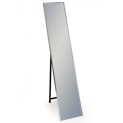 Miroir Arden à poser cadre argenté