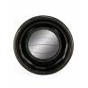 Petit miroir convexe cadre rond profond noir