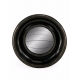 Small convex mirror frame round deep black