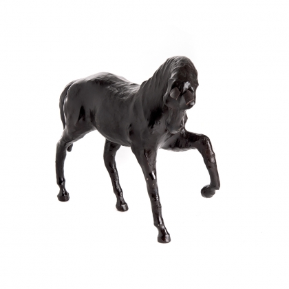 Скульптура Лошадь кожаный