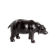 La escultura del Oso de cuero