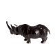 Skulptur-Nashorn leder