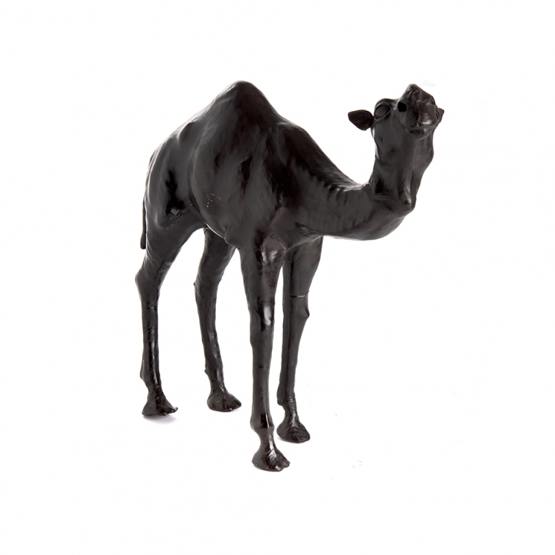 Skulptur Kamel leder