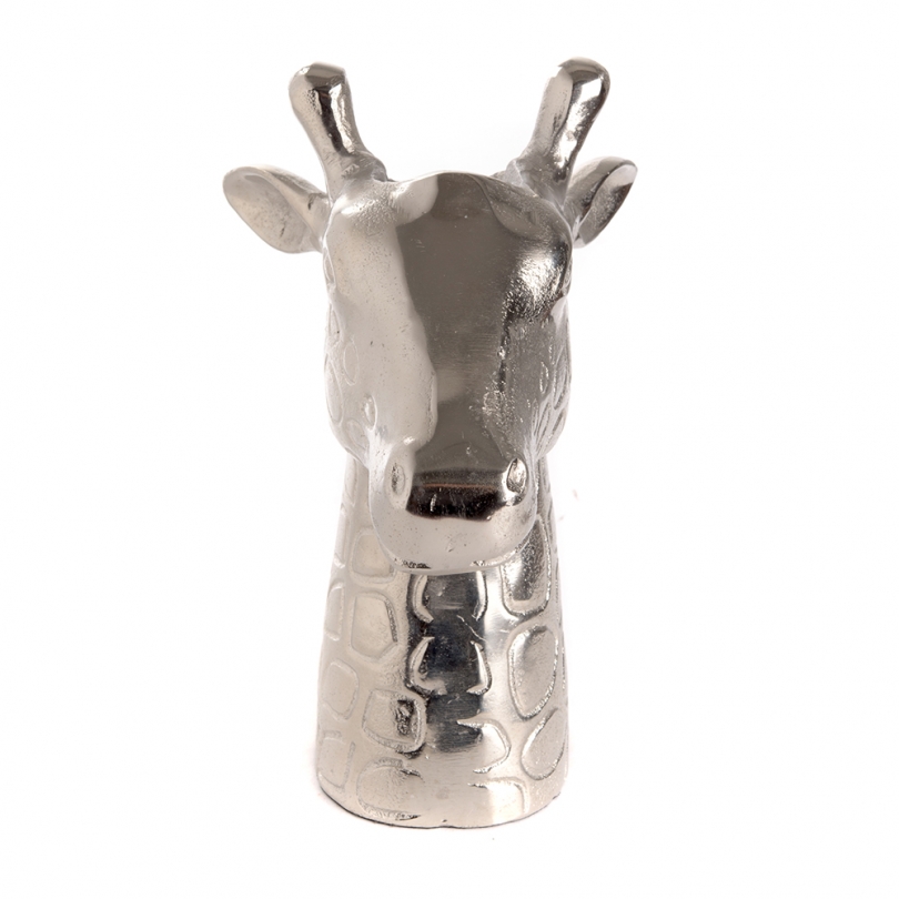 Vase Girafe en aluminium
