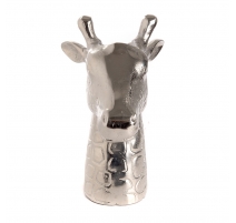 Vase Girafe en aluminium