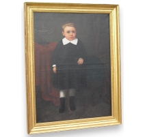 Tableau "Portrait d'enfant".