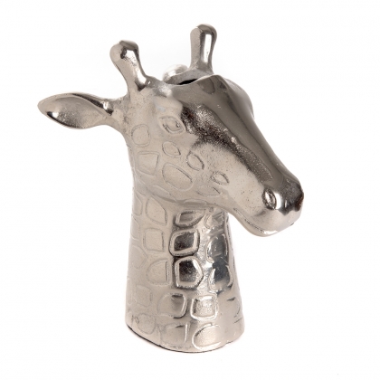 Vase Girafe en aluminium