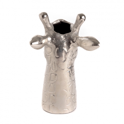 Vase Girafe en aluminium
