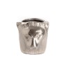 Vase Lion en aluminium