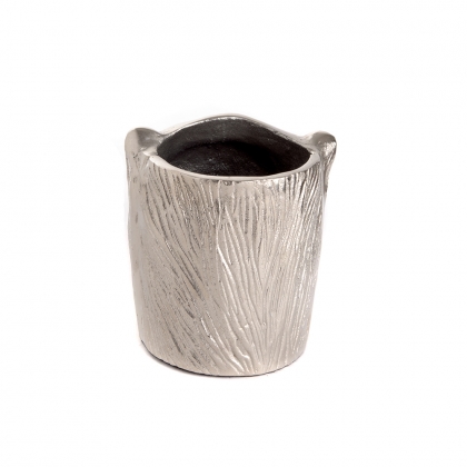 Vase Lion en aluminium