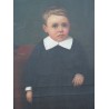Paintings | Painting: ‘Portrait of a Child’. Moinat SA  – Antiques and home décor