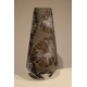 Vase esprit Nancy Feuilles Topicales en verre