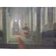 Painting "Interior of a cathed