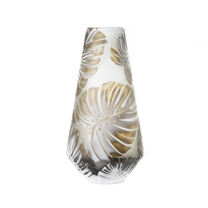 Vase geist Nancy Blätter Topicales glas -