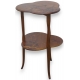 Majorelle table with two trays