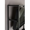 Langres coat rack with mirror and cane work