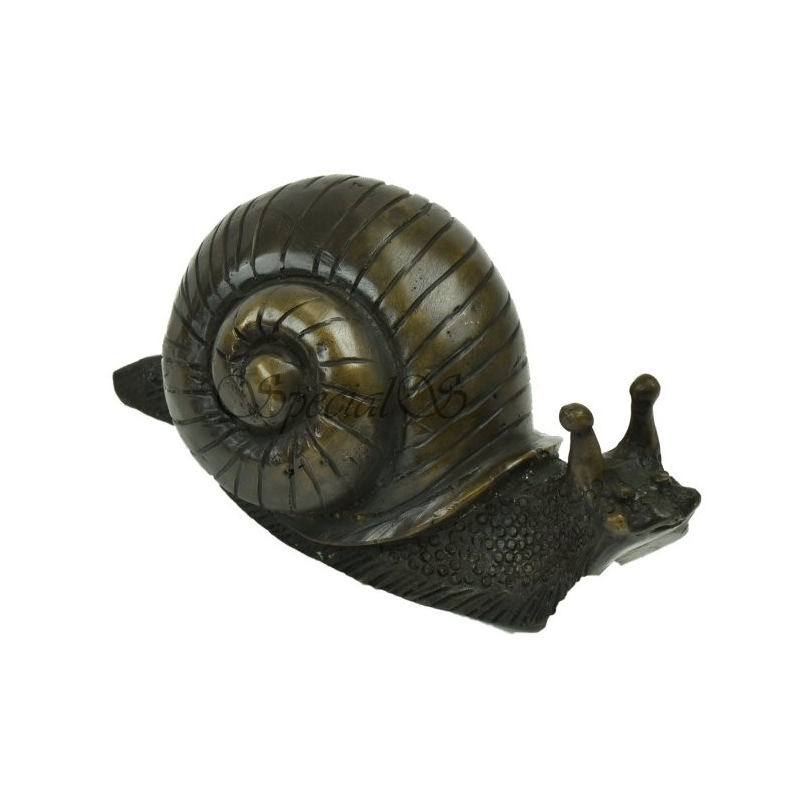 Bronze snail, fountain spout