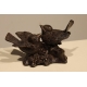 Bronze "2 Oiseaux" sur socle