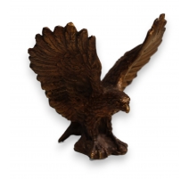 Petit aigle en bronze