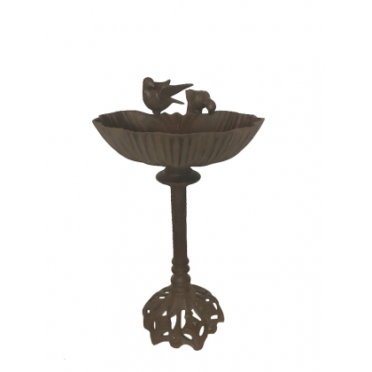 Bath bird shell-shaped cast-iron