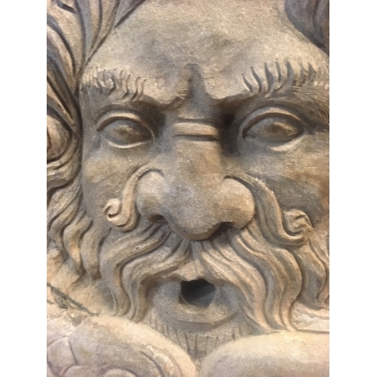 Monumental Mascaron de fontaine "Poseidon"