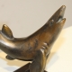 Requin en bronze signé REUSSNER