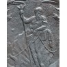 Plaque de cheminée "Neptune"