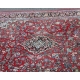 Tapis Sarouk fond rouge