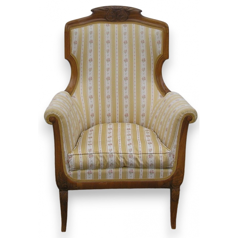 Louis-Philippe-style armchair from Yverdon, available at Moinat SA – Antiques and home décor