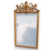 Miroir Louis XVI Funk fronton Urne