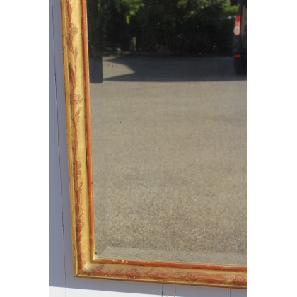 Miroir Louis XVI Funk fronton Urne