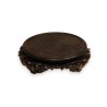 Chinese carved wooden plinth (damaged)
