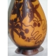 Lobed vase signed Émile GALLÉ