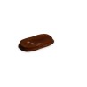 Oval Chinese carved wooden plinth