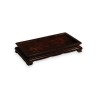 Rectangular Chinese wooden plinth