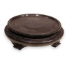 Large Chinese carved wooden plinth