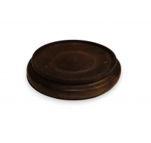 Socle chinois en bois touré