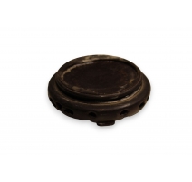 Socle chinois en bois sculpté