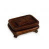 Socle chinois rectangulaire en bois