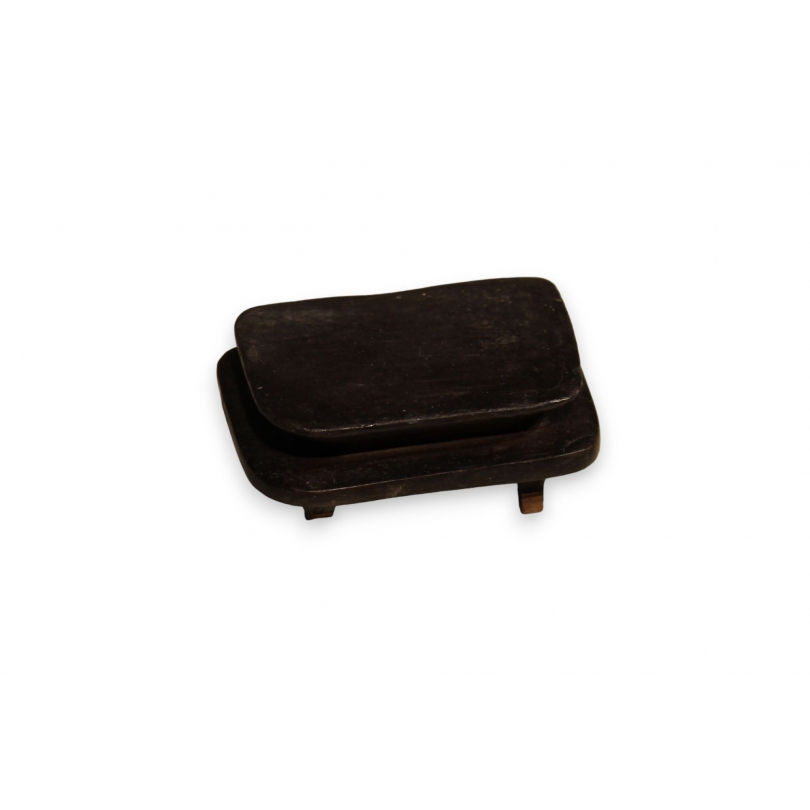 Rectangular Chinese wooden plinth