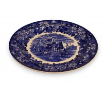 Plat en faïence Wedgwood "Ferrara of Etruria"
