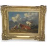 Paintings | Painting entitled ‘Vacher’. Moinat SA  – Antiques and home décor