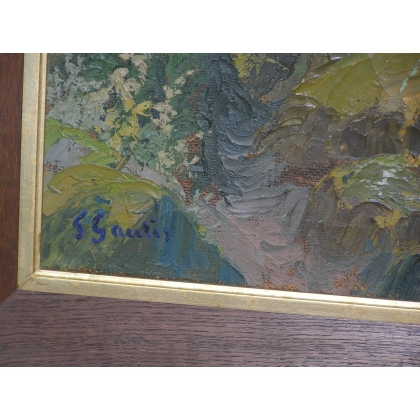Paintings | Painting entitled ‘Forest’, signed GAULIS. Moinat SA  – Antiques and home décor