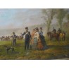 Paintings | Painting entitled ‘Characters’ by A. DOVIAN Moinat SA  – Antiques and home décor