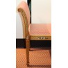 Painted wooden bench upholstered by Moinat SA – Antiques and home décor