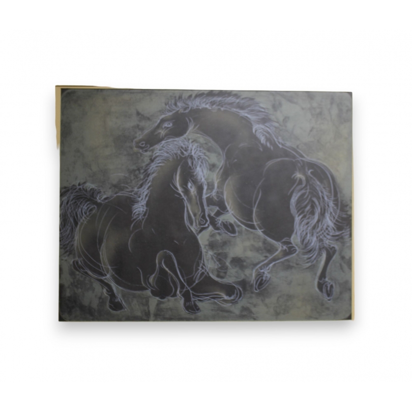 Lithographie "Chevaux" par ERNI 69/200